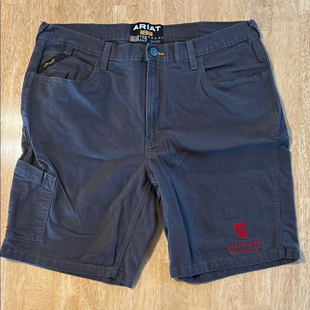 Ariat Grey Cargo Shorts